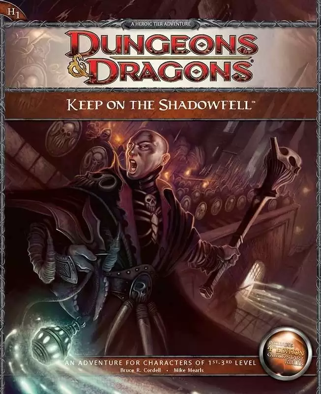 H1 Keep on the Shadowfell & Quick-Start Rules (4e)