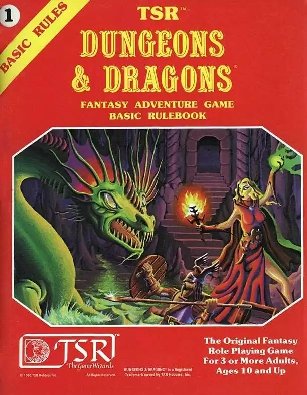 D&D Basic Set Rulebook (B/X ed.) (Basic)