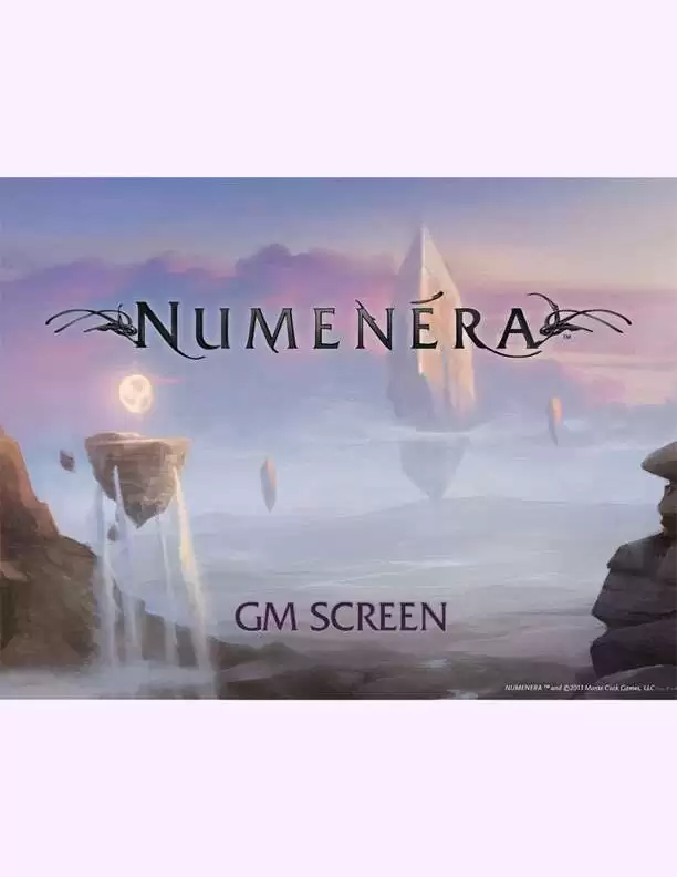 Numenera GM Screen