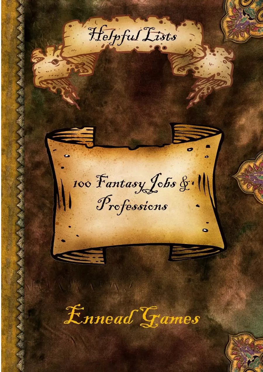 101 Fantasy Jobs & Professions