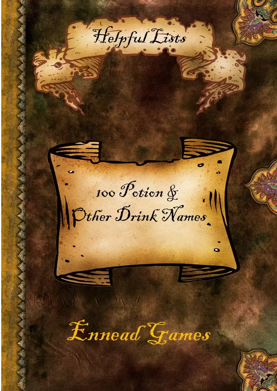 100 Potion & Other Drink Names