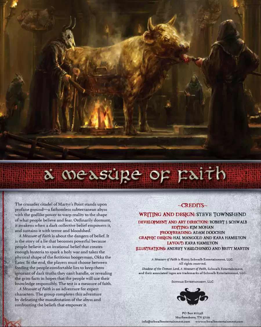 A Measure of Faith (Expert)