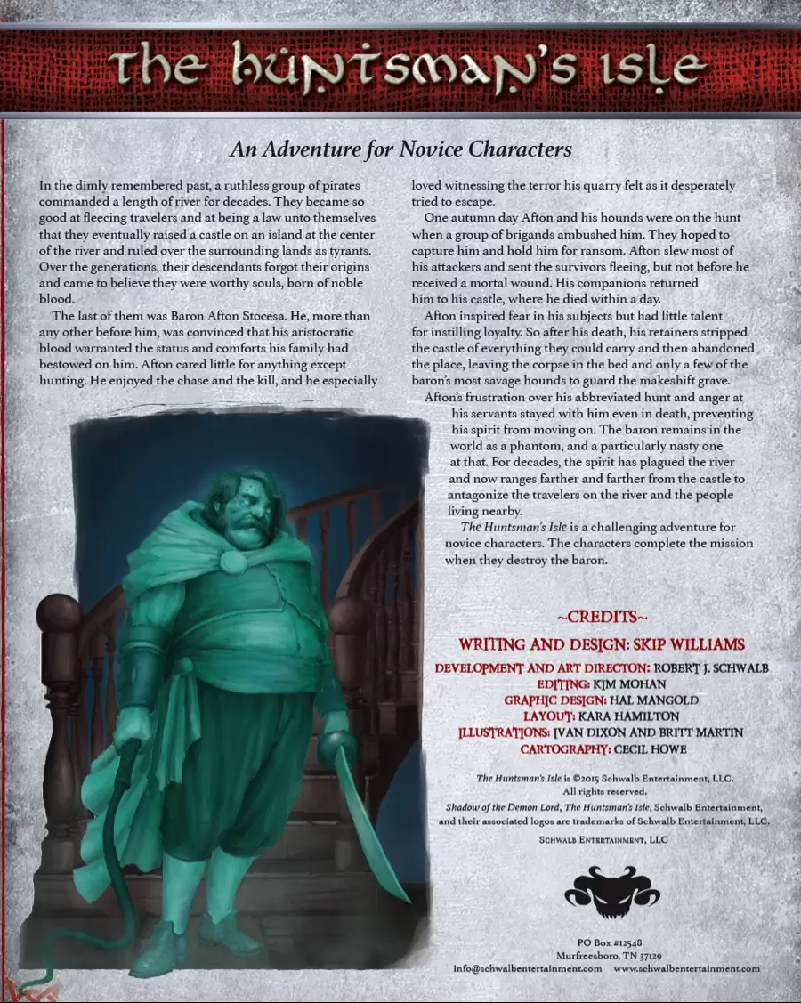 The Huntsman's Isle (Novice)
