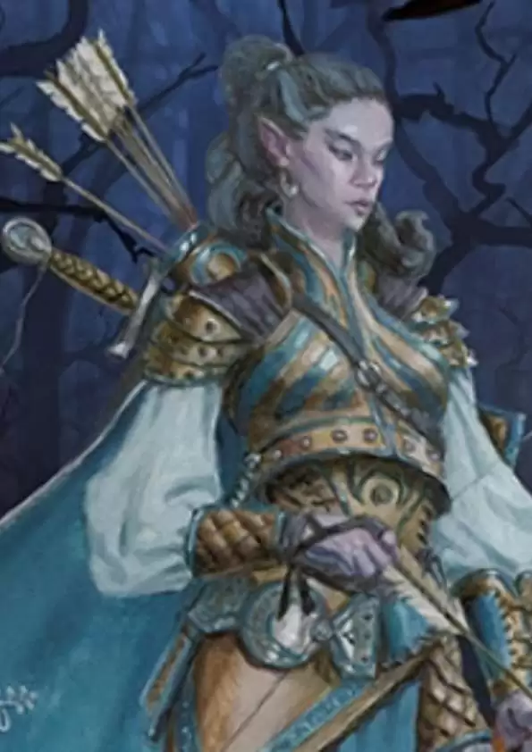 Pregen Characters: Wood Elf Ranger (5e)