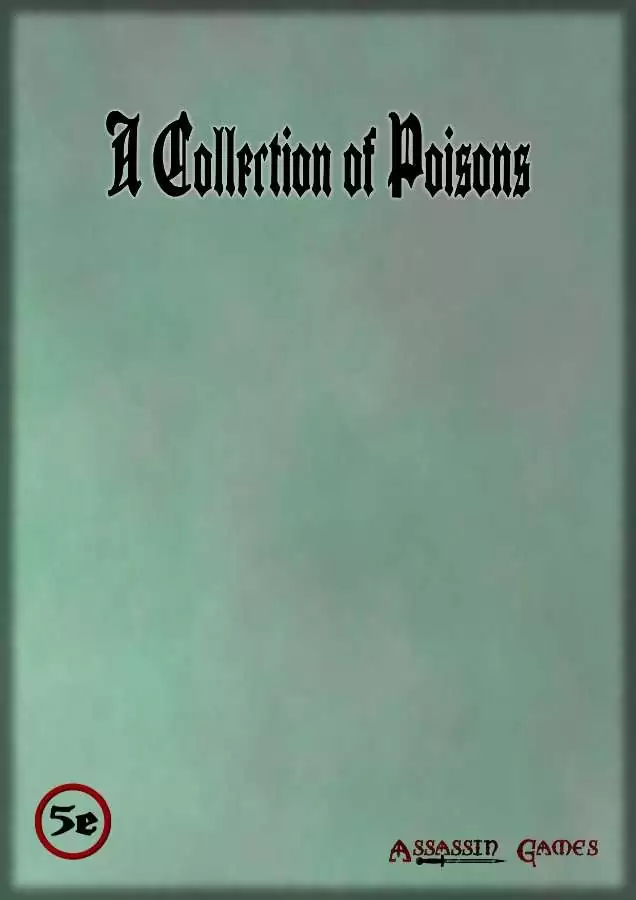 A Collection of Poisons