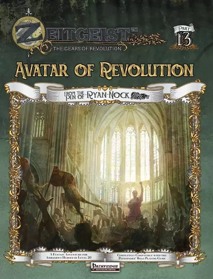 ZEITGEIST #13: Avatar of Revolution (Pathfinder)
