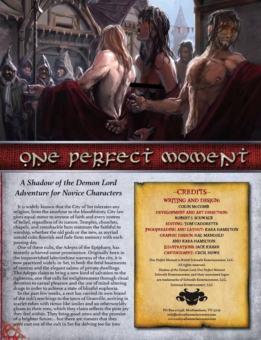 One Perfect Moment (Novice)