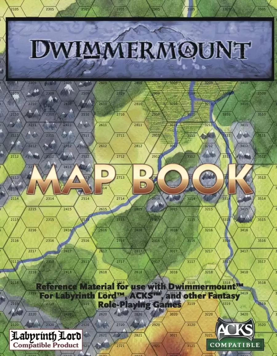 Dwimmermount Map Book