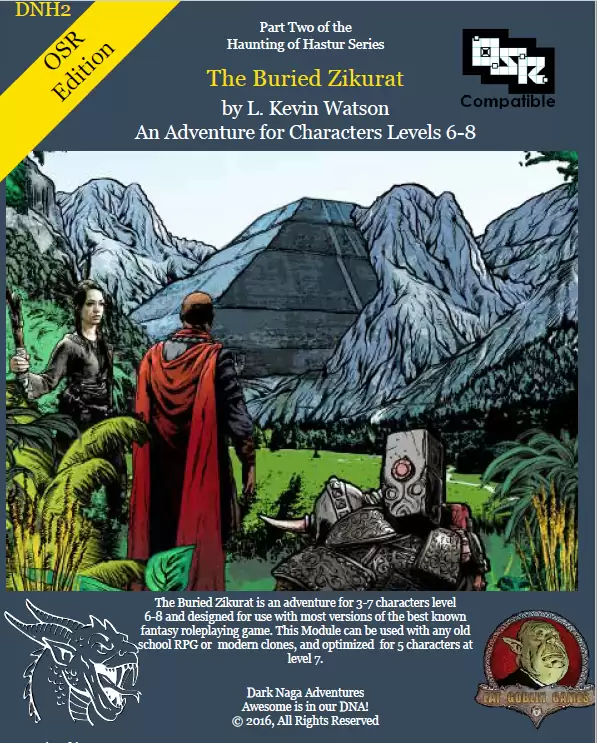 DNA - The Buried Zikurat OSR Adventure