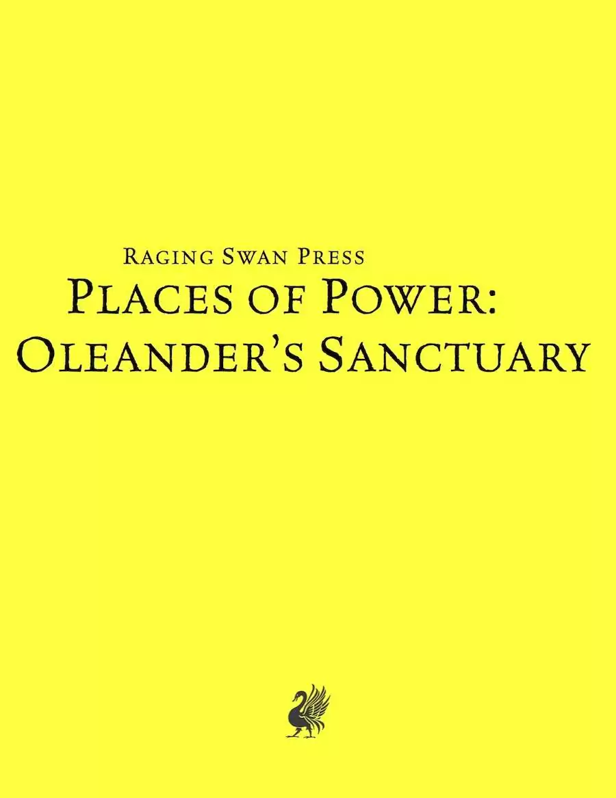 Places of Power: Oleander's Sanctuary (SNE)