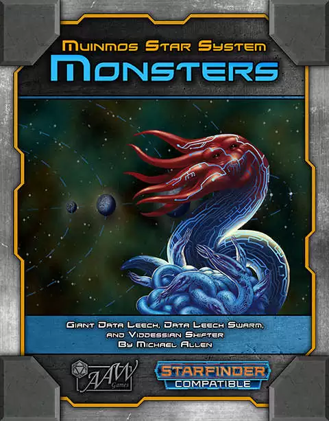 Star System Set: Muinmos -- Giant Data Leech, Data Leech Swarm, Viddessian Shifter (Monsters)