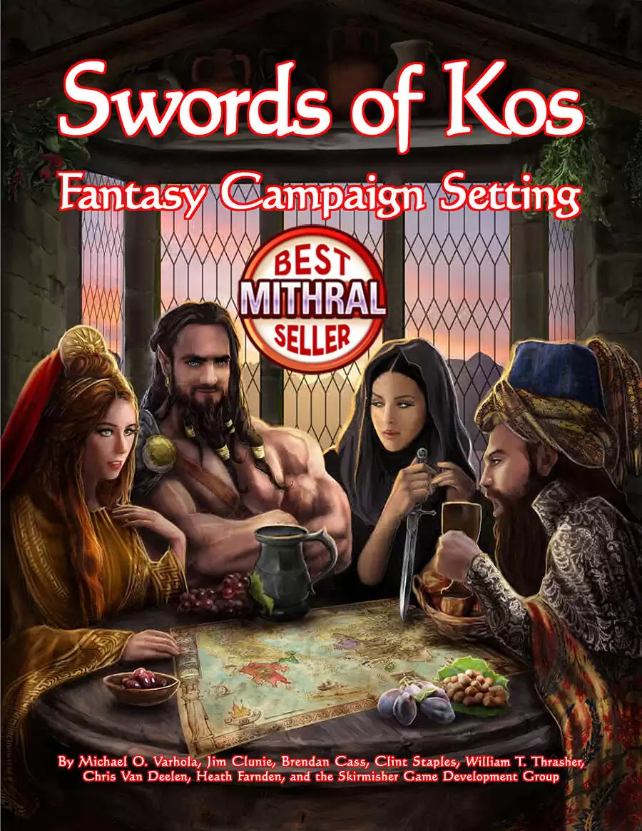 World of Kos (Swords of Kos Fantasy Campaign Setting)