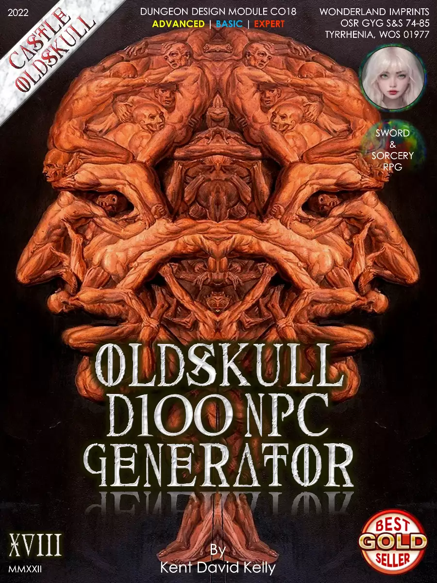 CASTLE OLDSKULL - Oldskull D100 NPC Generator