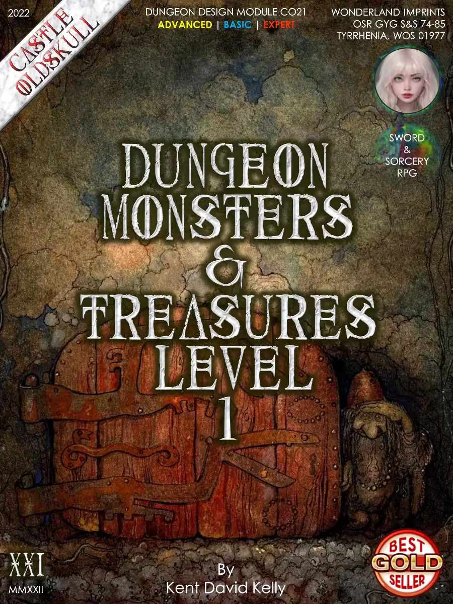CASTLE OLDSKULL - Monsters &amp; Treasures Level 1