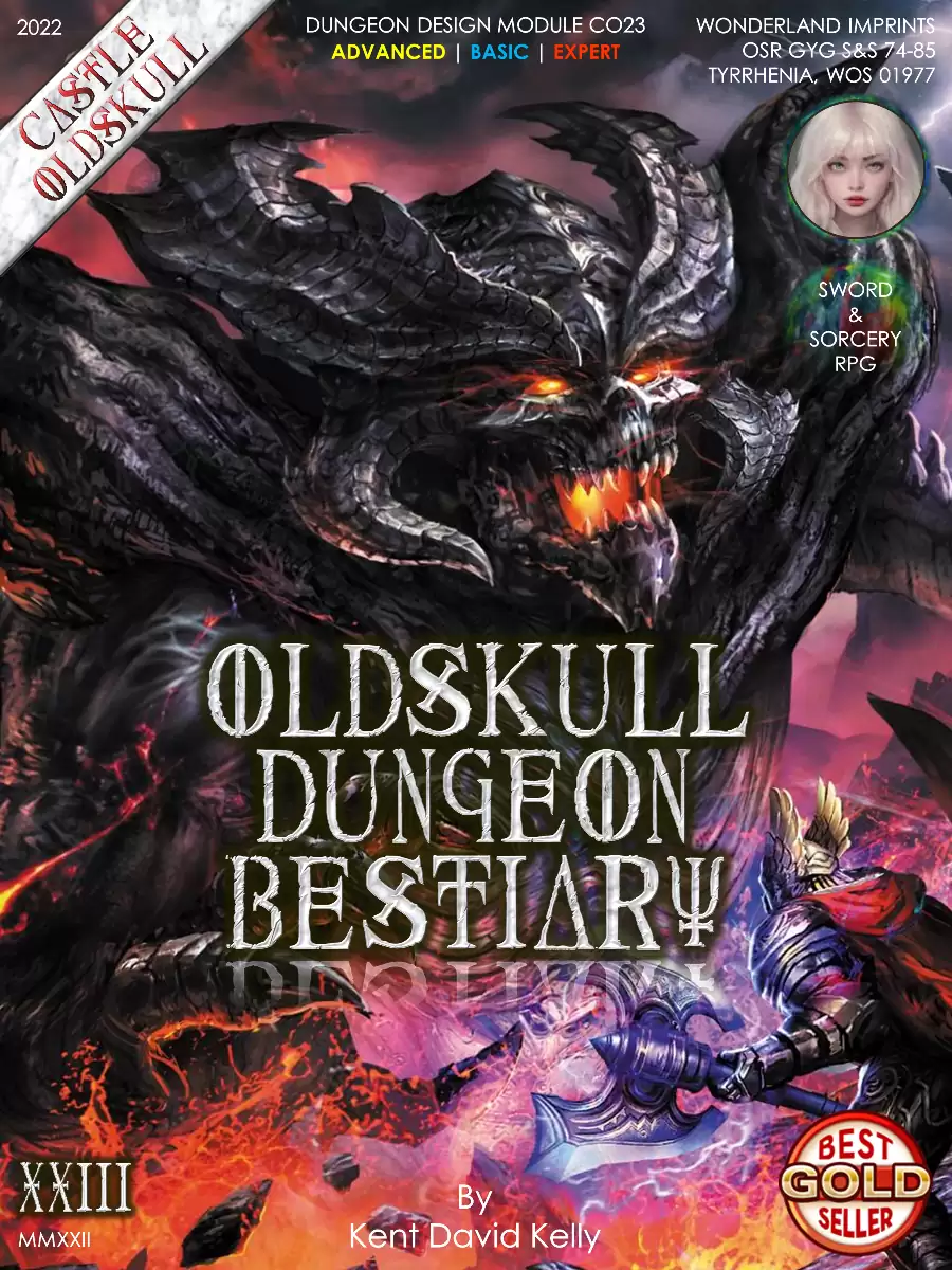 CASTLE OLDSKULL - Oldskull Dungeon Bestiary