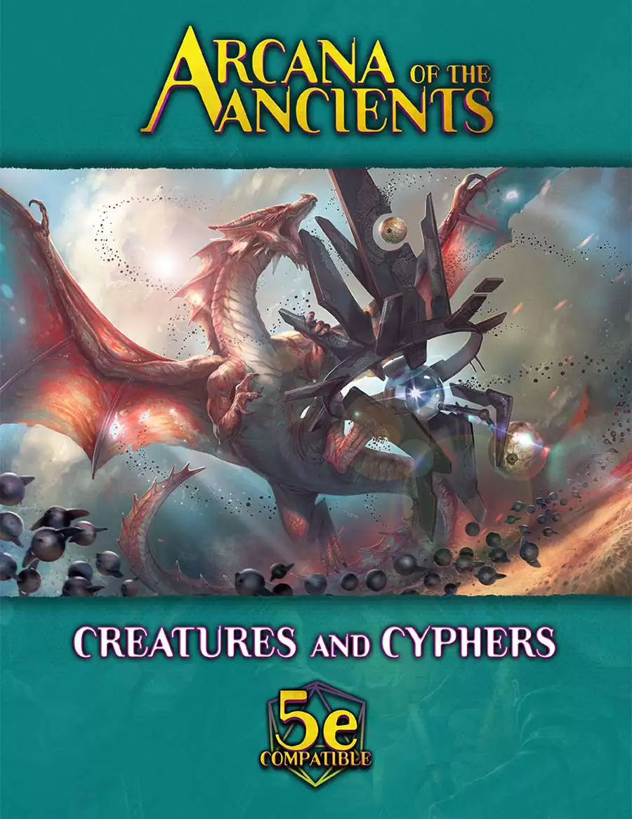 Arcana of the Ancients Creatures and Cyphers FREE PREVIEW