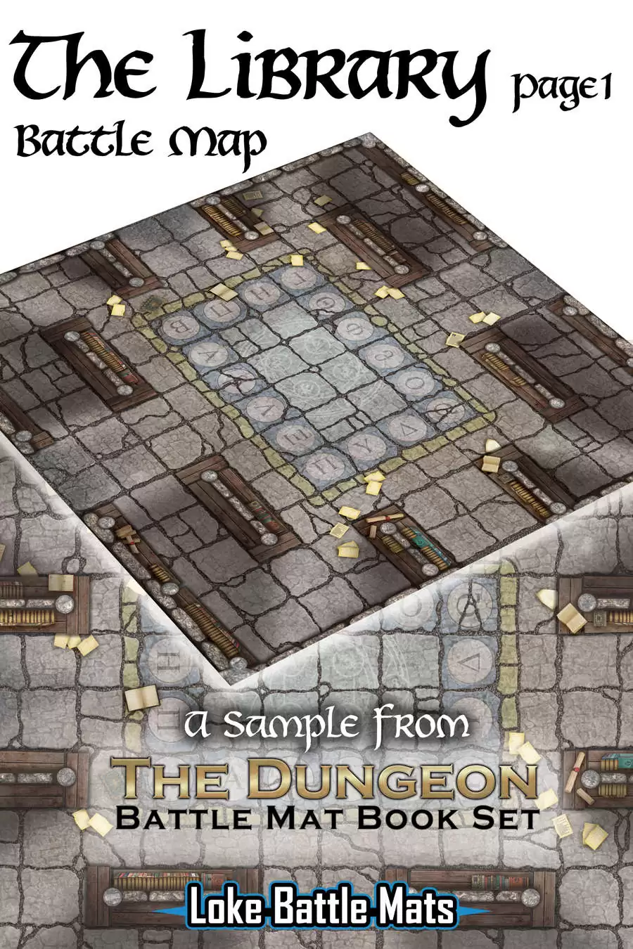 The Library Battle Map