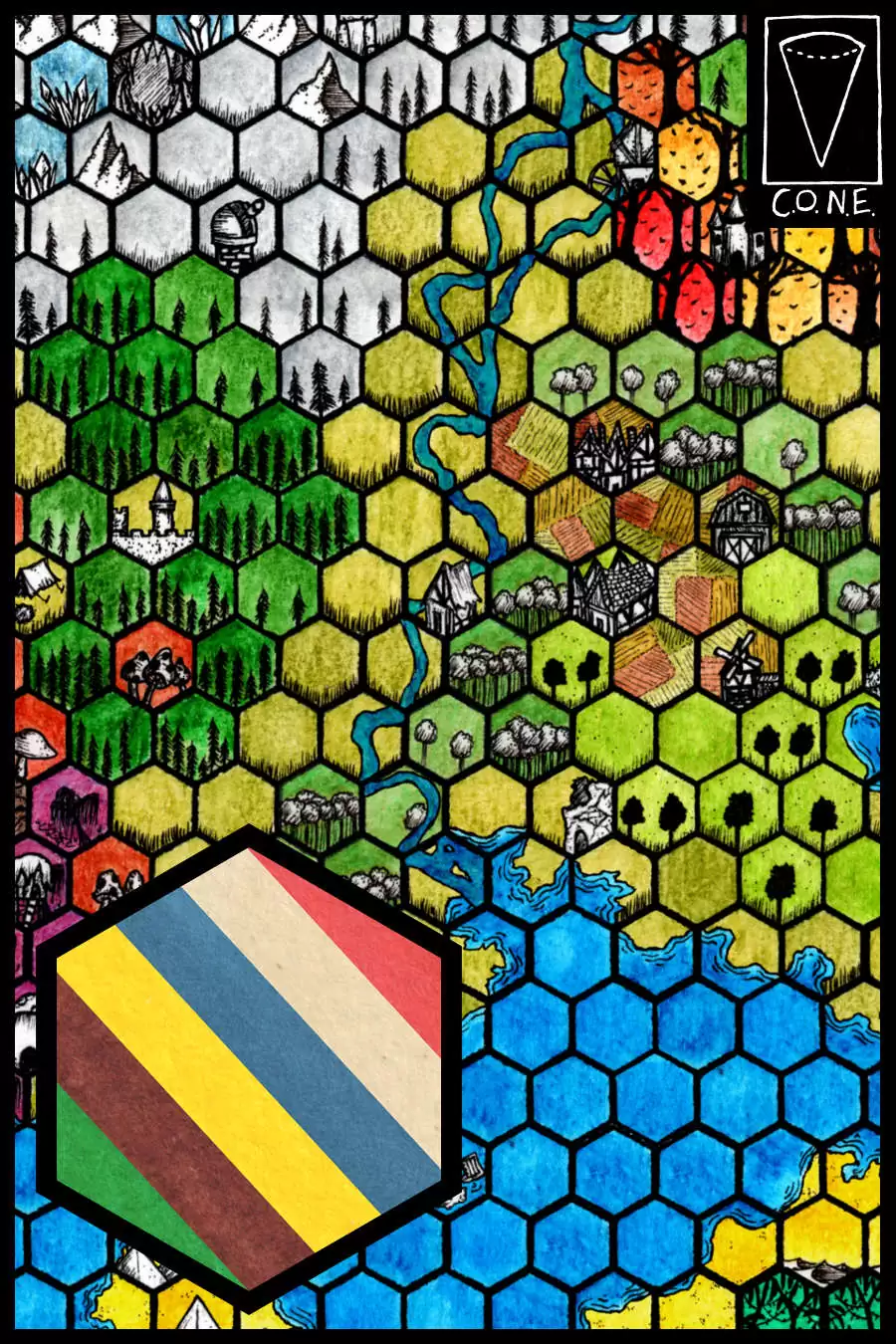 Hex Kit: Fantasyland Tileset