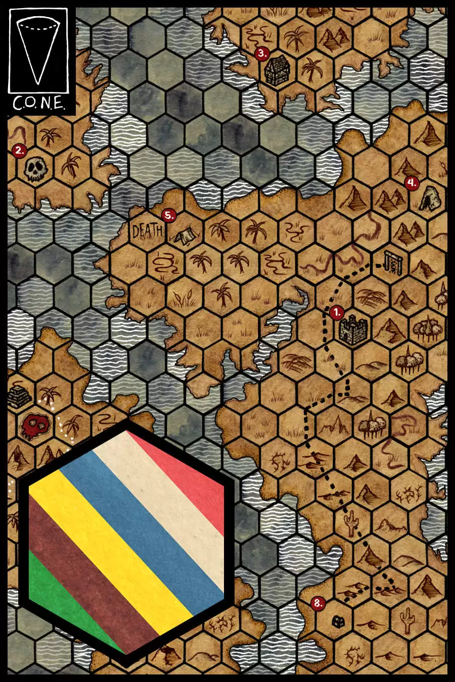 Hex Kit: The Black Spot Tileset