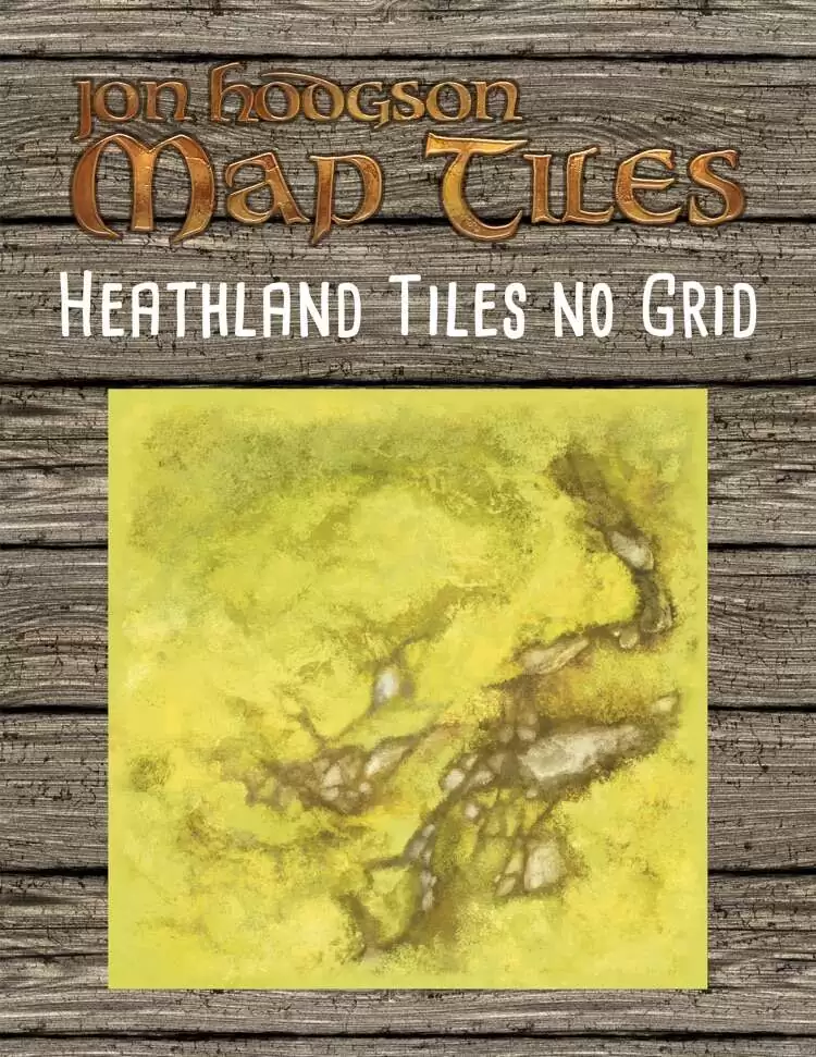 Jon Hodgson Map Tiles - Heathland Tiles No Grid