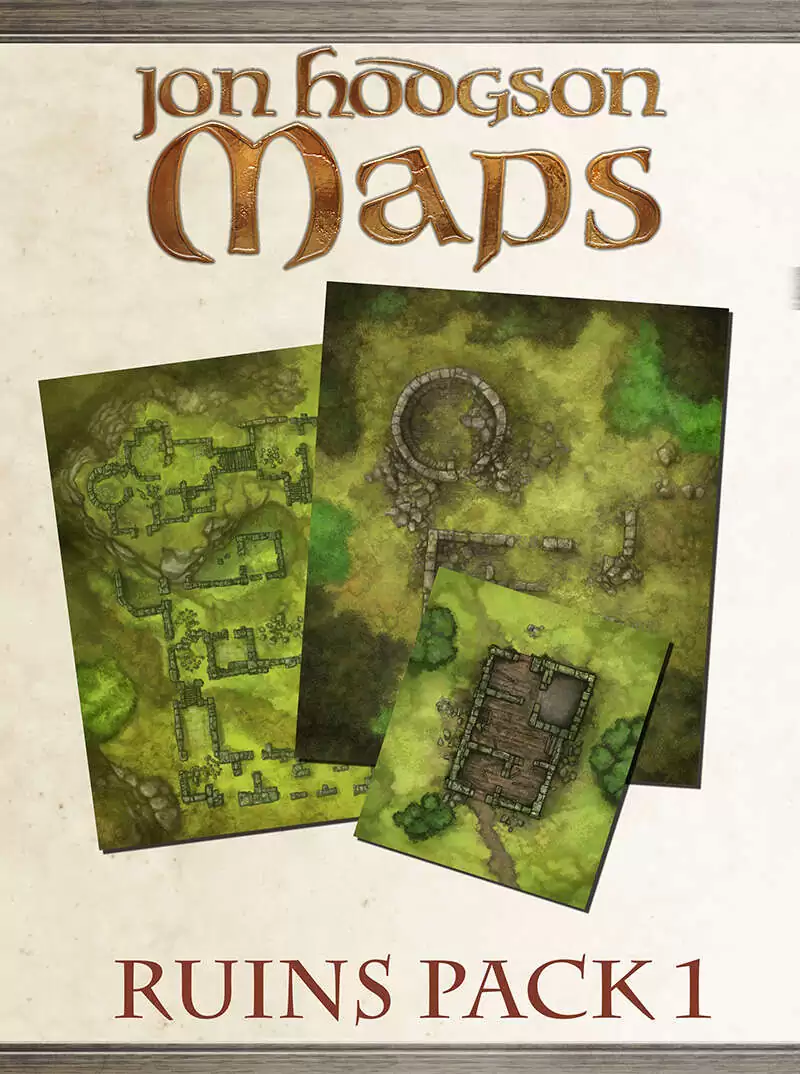 Jon Hodgson Maps - Ruins Pack 1