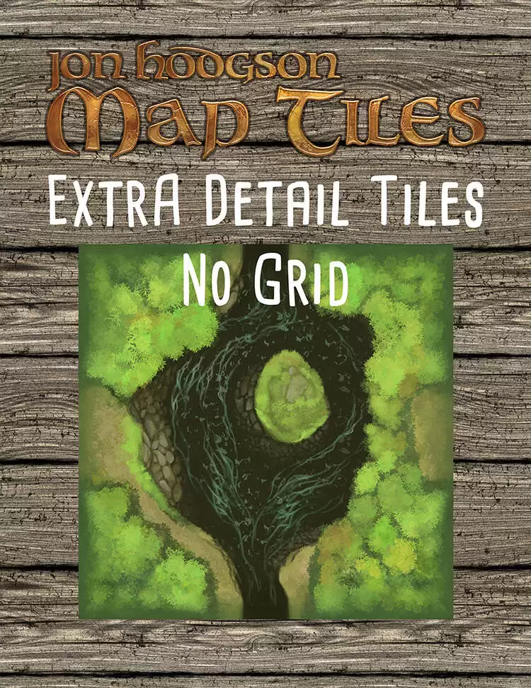 Jon Hodgson Map Tiles - Extra Detail Tiles No Grid