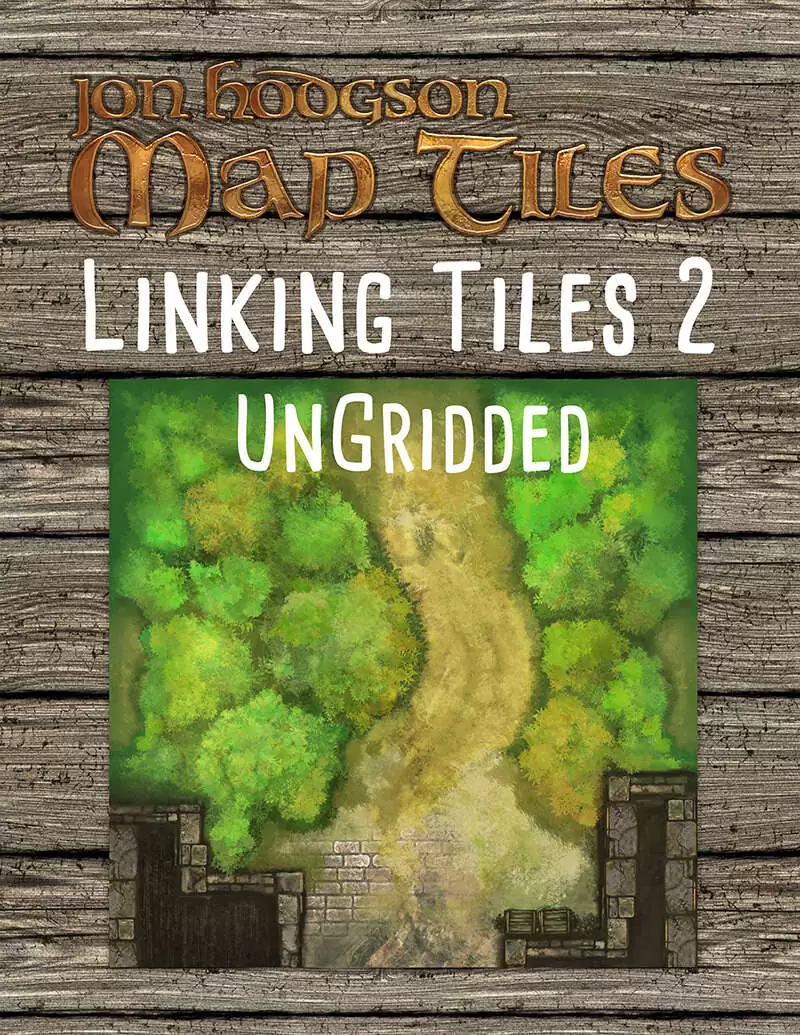 Jon Hodgson Map Tiles - Linking Tiles Set 2 Without Grid