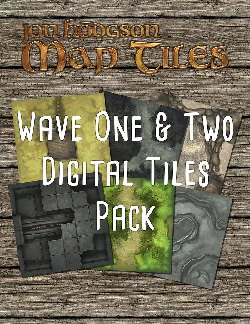 Jon Hodgson Map Tiles Wave One & Wave Two Digital Pack