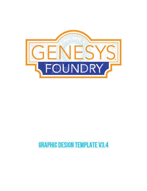 Genesys Foundry Graphic Design Templates