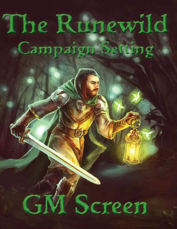 Runewild GM Screen (Portrait)