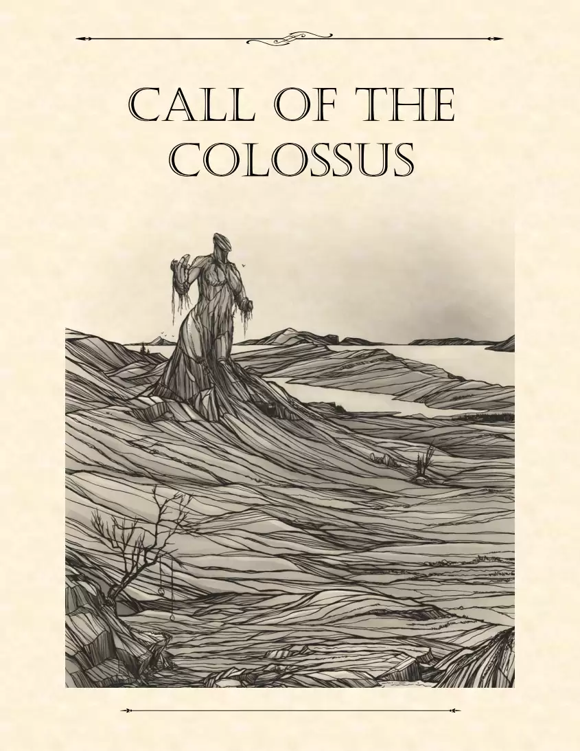 Adventure Framework 40: Call of the Colossus