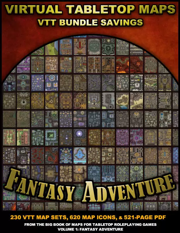 Complete Fantasy Adventure VTT Bundle [BUNDLE]