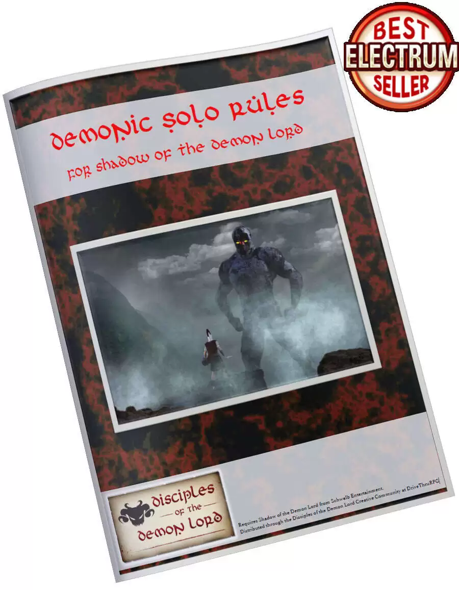 Demonic Solo Rules for Shadow of the Demon Lord