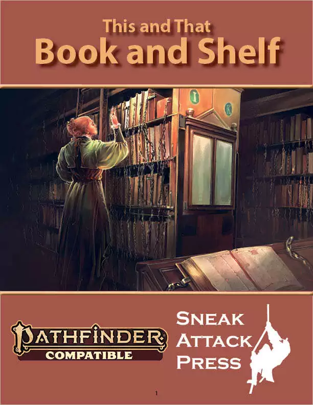 This and That: Book and Shelf (PF2e)