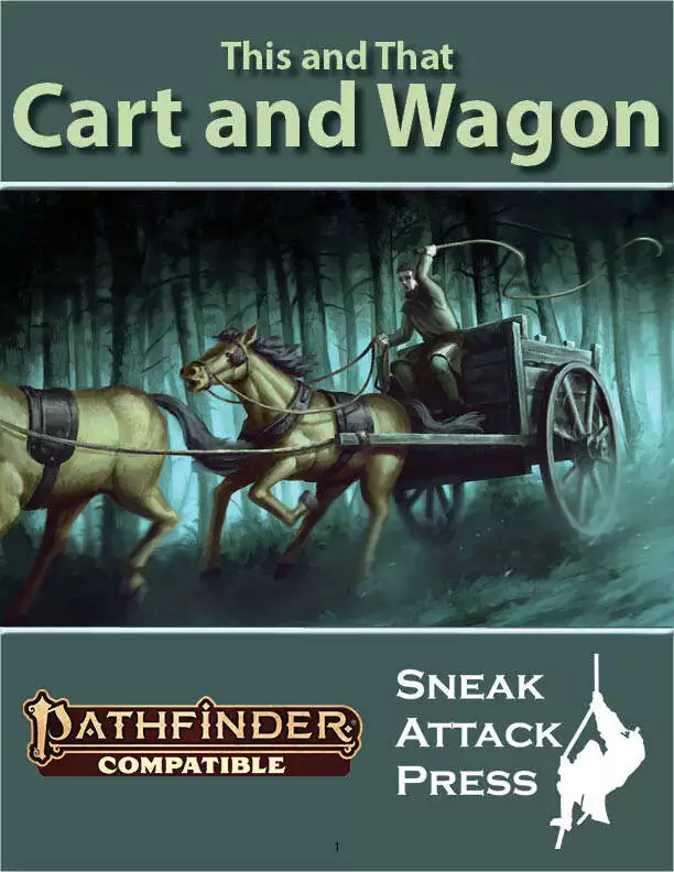This and That: Cart and Wagon (Pathfinder 2e)