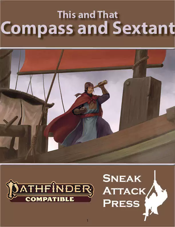 This and That: Compass and Sextant (PF2e)